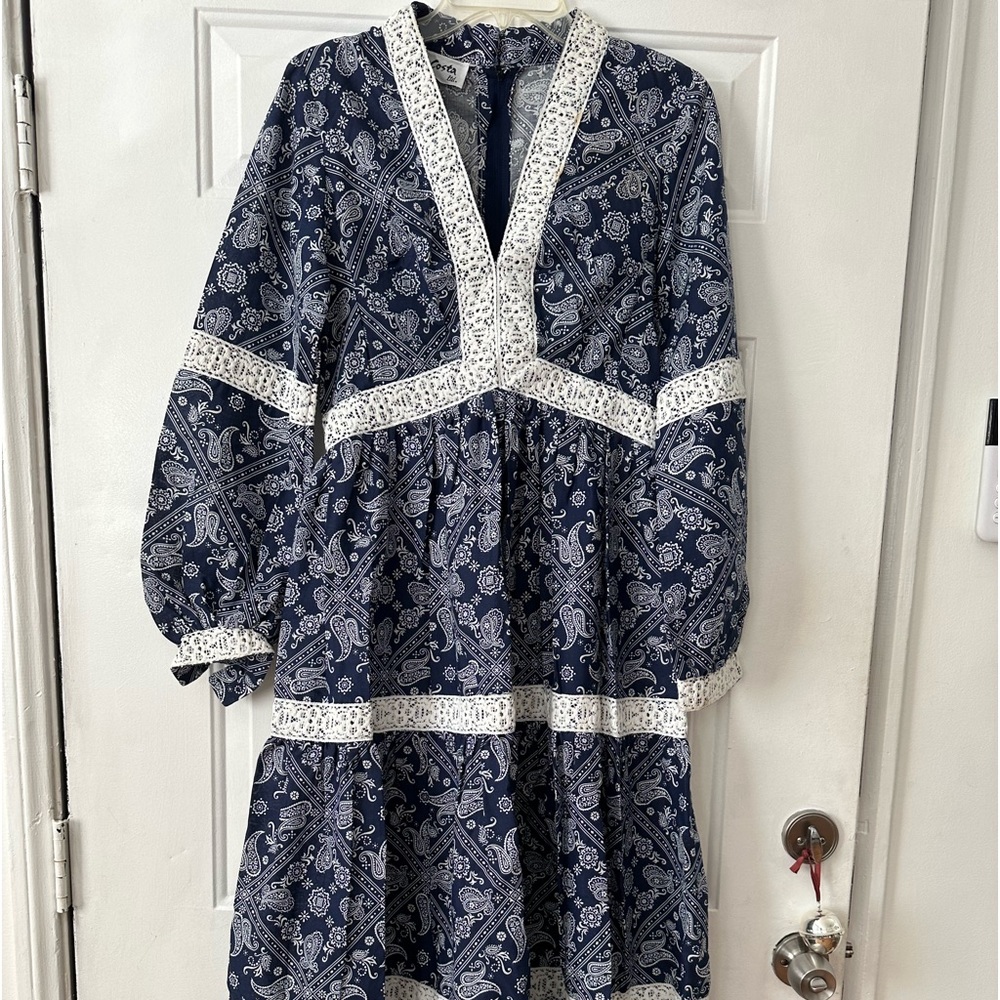 Victor Costa vintage maxi dress